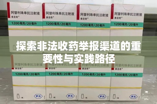 银川探索非法收药举报渠道的重要性与实践路径