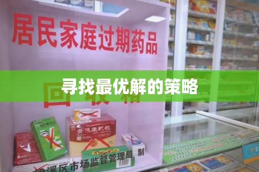 银川寻找最优解的策略